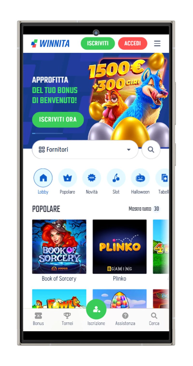 Immagine: Recensione del Winnita Casino: Slot, Bonus e Servizi di Altura